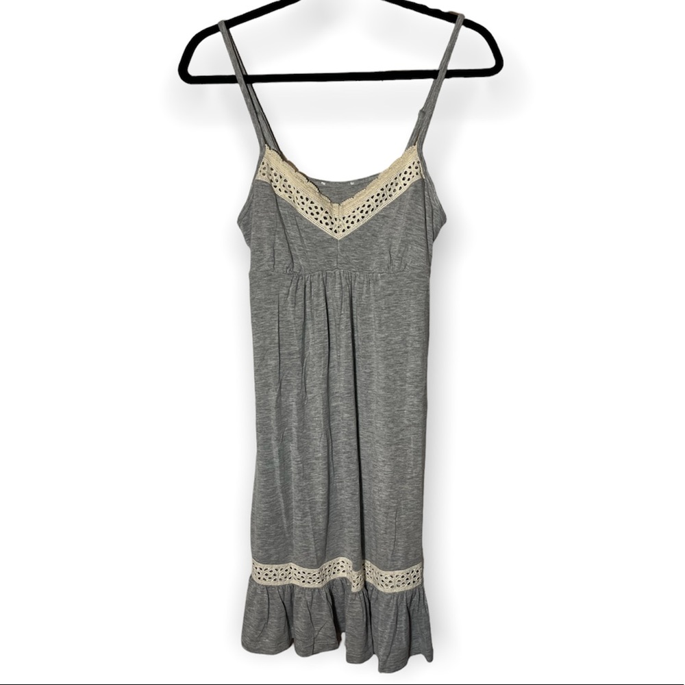 Soft Grey Night Gown